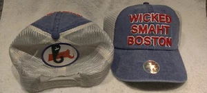 WICKED SMAHT BOSTON, BAYSTATE APPERAL BASEBALL TRUCKER CAP-HAT MESH SNAPBACK - Picture 1 of 1