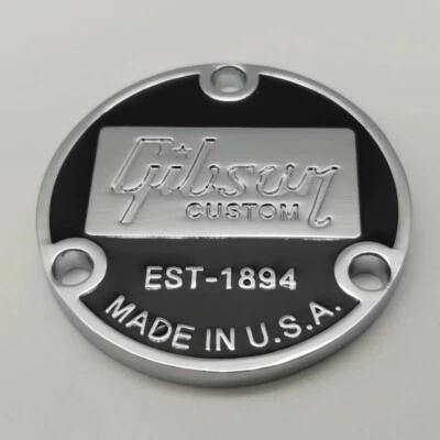 Gibson Styled Custom Shop Les Paul Toggle Switch Cover Backplate - UK SELLER