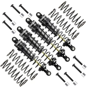 Amortisseur à huile RC gros alésage 90 mm/105 mm pour Slash/Stampede/Rustler/Bandit/Vortek - Photo 1 sur 6