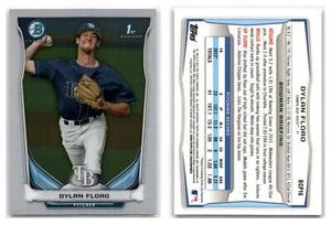 2014 Bowman Chrome Prospects #BCP16 Dylan Floro - Rays - Picture 1 of 1