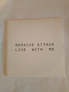 Massive Attack Live With Me. One Track Promo Cd - Picture 1 of 2