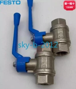 1 PCS NEW IN BOX Festo QH-1/4 9541 Pneumatic QH Series Manual Ball Valve - Picture 1 of 4