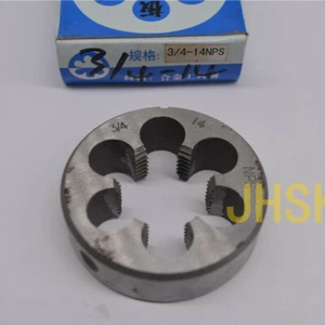 1PCS HSS Right Hand Die 3/4NPS Dies Threading 3/4-14NPS American straight die - Picture 1 of 5