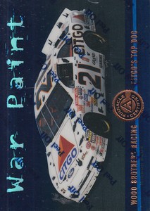 1997 Pinnacle Certified Mirror Blue #78 Michael Waltrip's Car WP