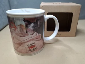 NUOVA TAZZA MAIALE BORDER FINE ARTS KITCHY & CO MR HOGGS PIGGY WIGGY NOCI TAZZA CERAMICA - Foto 1 di 4