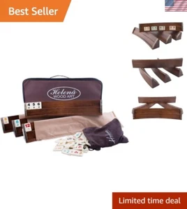 Wooden Oval Rummy Board Game Set - Picture 1 of 7
