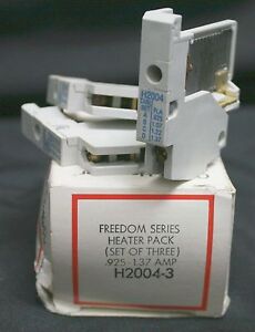H2004-3 Cutler-Hammer Freedom Series Heater Pack .924-1.37 Amp Set of Three 3