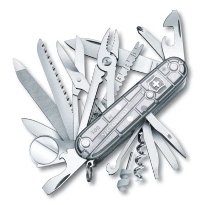 Victorinox Swiss Army Swiss Champ Silvertech Pocket Knife | 32 Functions - Image 1 of 2