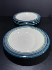 Set of 4 PFALTZGRAFF Mountain Shadow 8-1/4" Soup Bowls - Picture 1 of 4