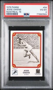 1976 PANINI MONTREAL 76 #59 JESSE OWENS PSA 4 - Picture 1 of 2
