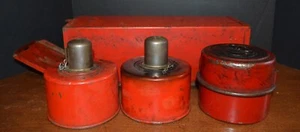 ANTHES FORCE OILER CO. KEROSENE Road Flares Orig. Storage Case EMPTY - Bild 1 von 23