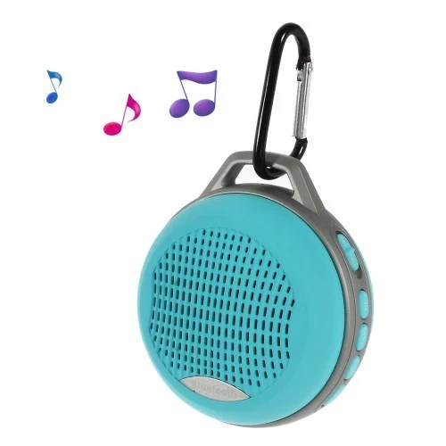 Bluetooth Sport Travel Outdoor Wireless Speaker + Hands Free Calls Aqua Blue - Image 1 of 4