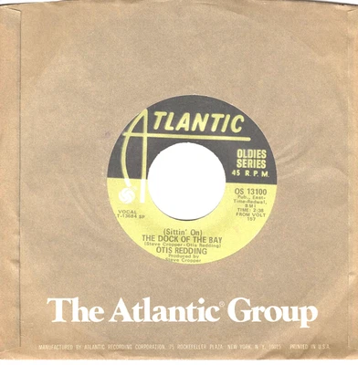 OTIS REDDING: "SITTIN ON" THE DOCK OF THE BAY / MY LOVER'S PRAYER .. 45 RPM 9352 - Image 1 of 3