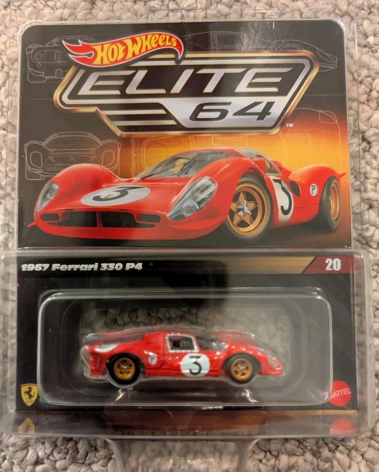 Hot Wheels Elite 64 1967 Ferrari 330 P4 2025 Premium 🔥 IN HAND READY TO SHIP 🔥 - image 1 of 1