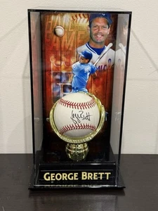 KSA George Brett Signed OML Baseball w/Full Letter - Picture 1 of 7
