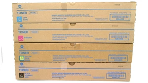 Genuine Konica Minolta BizHub C308, C368 TN324 Color Toner Set KYMC New! - Bild 1 von 2