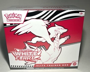 *NUOVO/SIGILLATO* Pokémon TCG Scarlatto e Viola Bianco Flare Elite Trainer Box ETB - Foto 1 di 2
