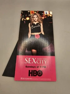 2001 Sex and the City Sarah Jessica Parker HBO Advertising Display For Motels - Picture 1 of 3