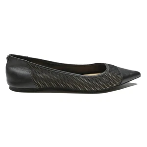 Michael Kors Damen Ballerinas spitz zulaufend Leder schwarz UK 5,5 elegant - Bild 1 von 6