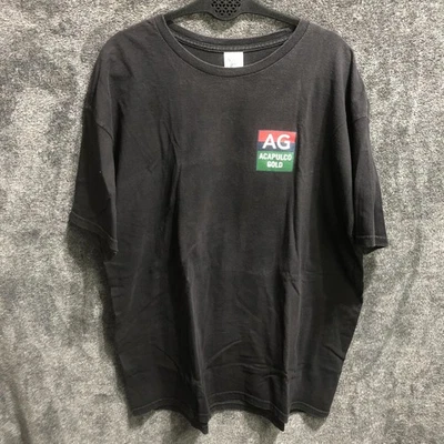 Camisa Acapulco Dorada Para Hombres Extra Grande Caja Negra Logo Gráfico Hecha en EE. UU. Ropa de Calle Foto 1 de 4