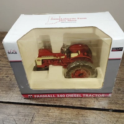 Farmall IH 340 Diesel Tractor 1:16 Lafeyette Farm Toy Show Edition Box Spec Cast - Image 1 of 4