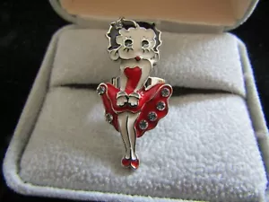 Betty Boop Adjustable Metal Ring - Picture 1 of 7