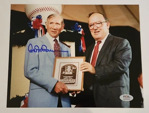 HAL NEWHOUSER Signed Original 8x10 Photo-HALL OF FAME-DETROIT TIGERS-PSA - Picture 1 of 6