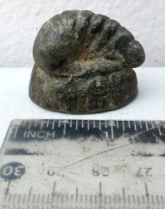 SUPER RARE! 18th Century Bronze Cicada Larvae Opium Weight 100 gr - Picture 1 of 4