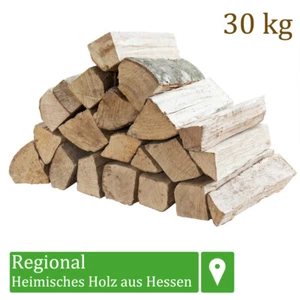 (0,97€/1kg) Brennholz Kaminholz Holz 30kg Ofen Kamin Kaminofen Grill Buche 33 cm - Bild 1 von 5