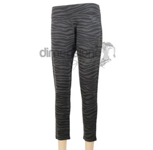PANTALONI DONNA CONVERSE LEGGINS ZEBRATI L 46 WOMAN PANTS TROUSERS ZEBRA 4ED605 - Foto 1 di 1
