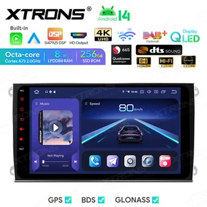 DTS DSP 9" UI Android 14 Car Play Stereo Radio 256G GPS WIFI For Porsche Cayenne - Picture 1 of 18