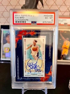 ⭐️ SUE BIRD 2011 TOPPS ALLEN & GINTERS PSA 6 EX-MT AUTO SP  🔥 - Picture 1 of 2