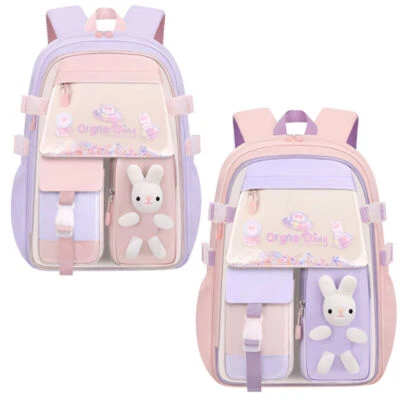 WS-TREND Häschen Hase Mädchen Rucksack Backpack Tasche Schultasche 45 x 32 x 17 cm