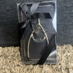 Unique Metal Bottle Opener Gold Diamond Design Handle Handheld Dei Direct #95921 - Picture 1 of 2