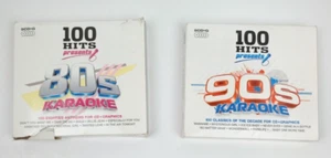 100 Hits (80s and 90s Karaoke) Various Artists 10 DISCS TOTAL. - Picture 1 of 6