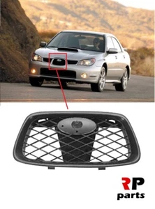 PARA SUBARU IMPREZA GD/GG 2005-2007 NUEVO PARACHOQUES DELANTERO PARRILLA CENTRAL NEGRO - Imagen 1 de 2