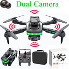 RC Drone 4k HD Wide Angle Camera WIFI FPV Drone Dual Camera Foldable Quadcopter