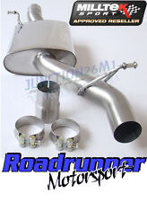 Milltek Audi S3 Exhaust 2.0T Quattro Resonated Centre Silencer Quieter MSAU289