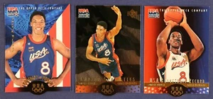 1996 Upper Deck USA & SP Career Statistics lot 3x Scottie Pippen #28 55 S7 - Picture 1 of 2