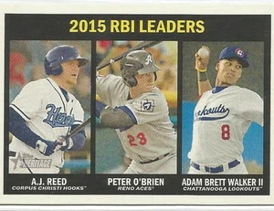 Topps Heritage Minor League 2015 RBI Leaders 2016 - Imagen 1 de 2