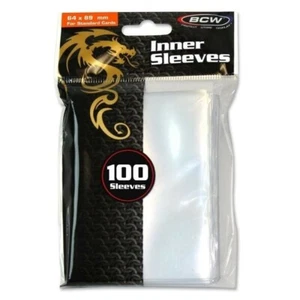 BCW Inner Card Sleeves (100 per pack) - Picture 1 of 1