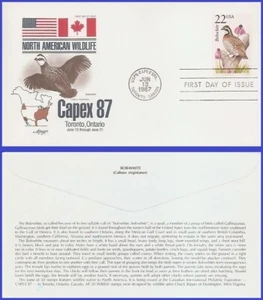 USA4 #2301 U/A ARTMASTER FDC Bobwhite - Bild 1 von 1