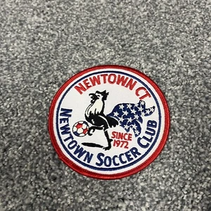 Newtown Connecticut Futbol Logo Patch Soccer Club Jersey - Picture 1 of 4