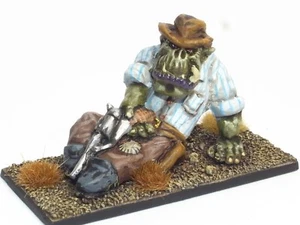 FANTASY WILD WEST COWBOY ORC CASUALTY A - Picture 1 of 2
