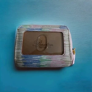 Buxton Wizard  Accordian  Wallet, Pink/ Multi - Picture 1 of 5