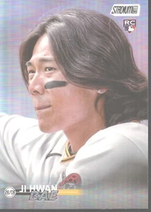 2023 Topps Stadium Club Baseball Rainbow Foil Rookie Ji Hwan Bae /25 n. 133 - Foto 1 di 2