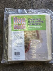Rug Mate 2' x 4' Carpet Pad - KEEPS RUGS FROM MOVING ON CARPETS NOS
