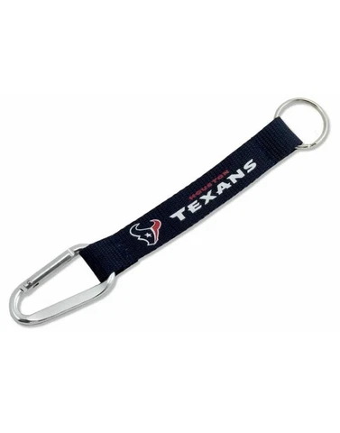 Houston Texans 8" Carabiner Lanyard Keychain Cover
