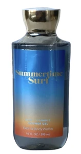NEW 1 BATH & BODY WORKS SUMMERTIME SURF BODY WASH SHOWER GEL 10 FL OZ VITAMIN E - Picture 1 of 2