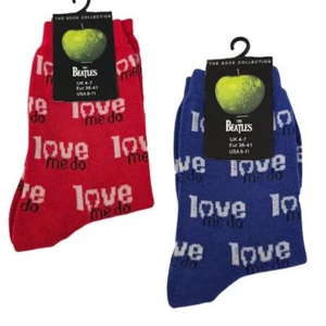 Calcetines al tobillo Love Me Do Beatles para dama - talla 4-7 Reino Unido - Imagen 1 de 11